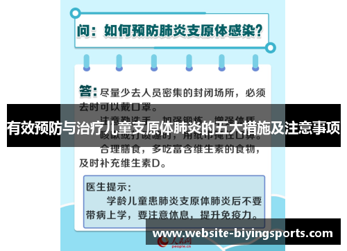 有效预防与治疗儿童支原体肺炎的五大措施及注意事项