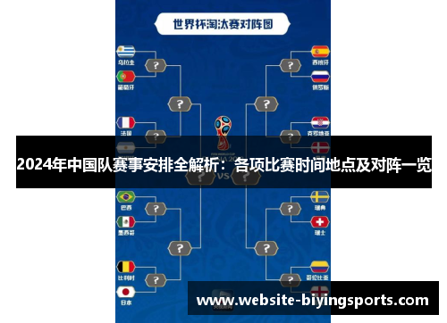 2024年中国队赛事安排全解析:各项比赛时间地点及对阵一览 2024年中国队赛事安排全解析:各项比赛时间地点及对阵一览